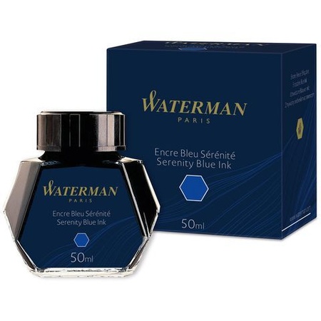 Waterman Чернила (флакон), синие