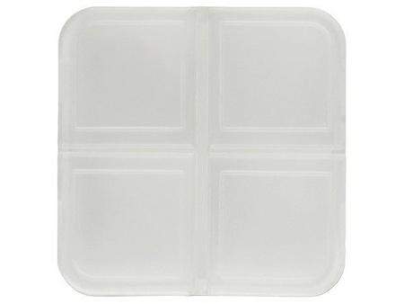 Футляр для мелочей "Belen", белый с логотипом компании. Цена 82 ₽. Артикул AROA739546