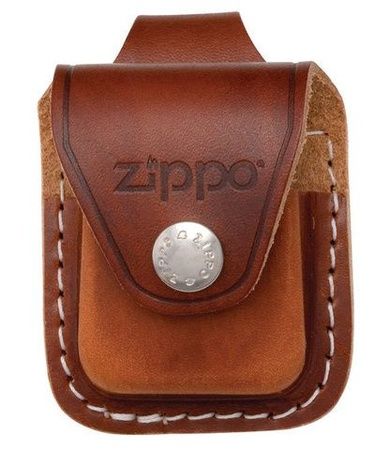 Чехол для зажигалки Zippo LPLB, коричневый, 57х30х75 мм