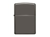 Зажигалка ZIPPO Classic с покрытием Black Ice, латунь/сталь, чёрная, глянцевая, 38x13x57 мм для бизнеса