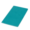 Блокнот Corsa slim, бирюзовый