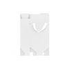 Подарочная коробка-пакет универсальная малая, белая