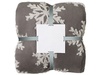 Плед Snowflake новогодний с логотипом компании. Цена 2 390 ₽. Артикул AROA836530