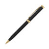 Шариковая ручка Бенуа (Benua), черная/позолота