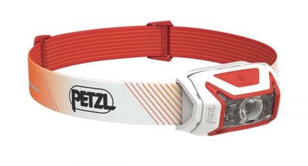 Фонарь светодиодный налобный Petzl Actik Core, красный, 600 лм, аккумулятор