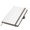 Ежедневник Арктик (Arctic) недатированный, белый/темно-серый