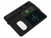 Многофункциональный коврик для мыши «Multi Pad» с беспроводной зарядкой и LCD экраном, 10 Вт, черный для бизнеса