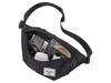 Herschel Classic™ поясная сумка, сплошной черный с логотипом компании. Цена 10 408 ₽. Артикул AROA12072090