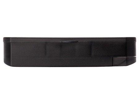 Таблетница с отделением для пластырей "Treat", темно-серый с логотипом компании. Цена 125 ₽. Артикул AROA473420