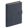Ежедневник-портфолио Роял (Royal NEO) недатированный в подарочной коробке, синий