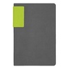 Ежедневник Flexy Star Sivilia Grey Edition Color А5, серо-салатовый, недатированный в гибкой обложке для бизнеса