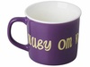 Матовая кружка Nancy 360 мл цветная снаружи, белая внутри, фиолетовый с УФ-печатью DTF с логотипом компании. Цена 394 ₽. Артикул AROA871105ufdtf