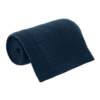 Плед Malta Soft вязаный, 160*90 см, синий