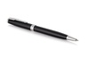 Ручка шариковая «Parker Sonnet Core Black Lacquer CT», черный/серебристый для бизнеса