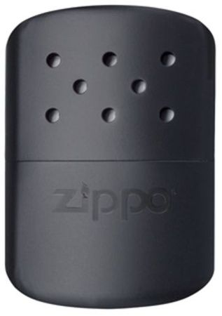 Каталитическая грелка Zippo, сталь с покрытием Black, чёрная, матовая, 66x13x99 мм