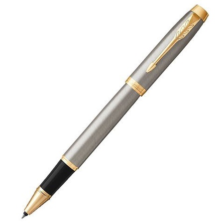 Parker IM Core - Brushed Metal GT, ручка-роллер, F, BL