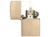 Зажигалка ZIPPO Armor™с покрытием Tumbled Brass, латунь/сталь, золотистая, матовая, 38x13x57 мм для бизнеса