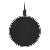 Беспроводное зарядное устройство с подсветкой 15W Auris, черное