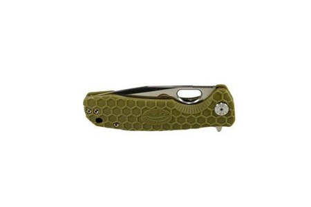 Нож Honey Badger Tanto L, D2, зеленая рукоять