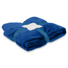 Плед флисовый SUPER SOFT COMFORT TRAVEL, синий для бизнеса