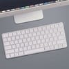 Беспроводная клавиатура Air Keyboard для MAC, Windows, 500 мАч, алюминий, белый, Deppa для бизнеса
