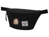 Herschel Classic™ поясная сумка, сплошной черный с логотипом компании. Цена 10 408 ₽. Артикул AROA12072090