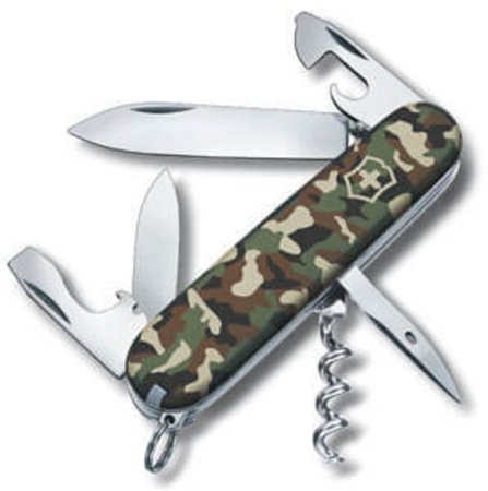 Нож Victorinox Spartan, 91 мм, 12 функций, камуфляжный