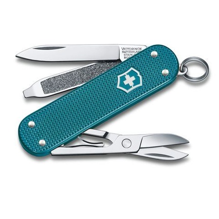 Нож-брелок Victorinox Classic SD Alox Colors, 58 мм, 5 функций, "Wild Jungle"