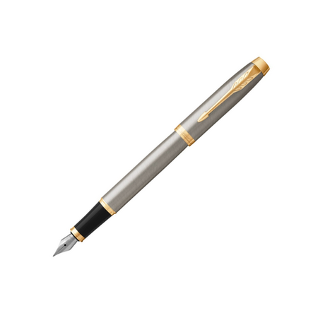 Parker IM Core - Brushed Metal GT, перьевая ручка, M