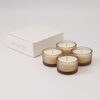 Набор ароматических свечей Сенто (Sento), бежевый