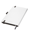 Ежедневник Арктик (Arctic) недатированный, белый/черный