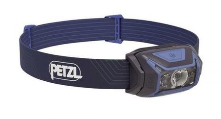 Фонарь светодиодный налобный Petzl Actik, синий, 450 лм, 3-ААА