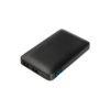 Внешний аккумулятор с цветной подсветкой Анкор Макс (Ancor Max) 5000 mAh, черный