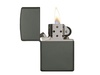 Зажигалка ZIPPO Classic с покрытием Green Matte, латунь/сталь, зелёная, матовая, 38x13x57 мм для бизнеса