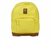 Рюкзак Shammy с эко-замшей для ноутбука 15", желтый с патчем для бизнеса