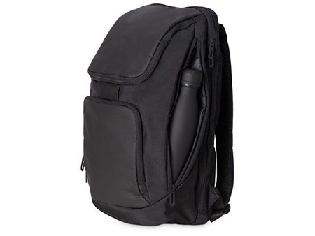 Рюкзак Leader для ноутбука 15.6", черный с логотипом компании. Цена 5 319 ₽. Артикул AROA209670