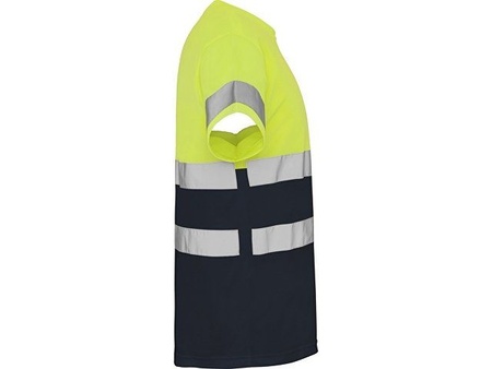 Футболка "Delta" мужская, нэйви/неоновый желтый с логотипом компании. Цена 1 883 ₽. Артикул AROA9310HV55221L