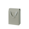 Подарочная коробка-пакет универсальная малая, серая