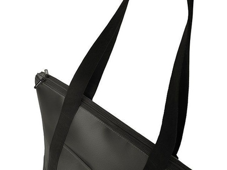 Сумка-холодильник «Cool XL» с двумя лямками на плечо, темно-серый с логотипом компании. Цена 1 736 ₽. Артикул AROA938649