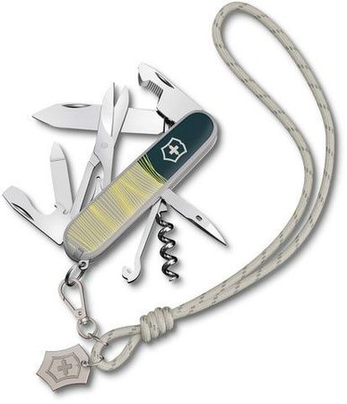 Нож Victorinox Companion New York Style, 91 мм, 16 функций, зеленый с чехлом (подар.коробка)