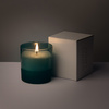 Ароматическая свеча Эмеральд (Emerald), зеленая