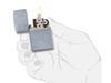 Зажигалка ZIPPO Classic с покрытием Street Chrome™, латунь/сталь, серебристая, матовая, 38x13x57 мм для бизнеса