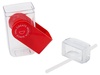 Бутылка для воды JUICY DRINK BOX, красный (тампопечать) для бизнеса