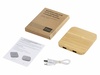 USB-хаб с беспроводной зарядкой из бамбука Plato для бизнеса