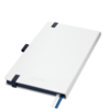 Ежедневник Арктик (Arctic) недатированный, белый/синий