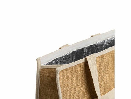 Сумка-холодильник VENICE, бежевый с логотипом компании. Цена 1 527 ₽. Артикул AROATB7161S129