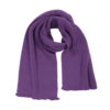 Шарф Форгес (Forges) вязаный, фиолетовый